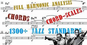 1300+ Jazz Standards Fully Analyzed. The Jazz Standards Progressions Book | PDF Sheet Music.