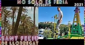 Montaje en Sant Feliu de Llobregat - Feria de San Feliu - FM - fiesta mayor -Documental feria