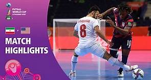 IR Iran v USA | FIFA Futsal World Cup 2021 | Match Highlights