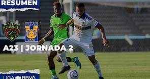 Resumen | FC Juárez vs Tigres | Liga BBVA MX | Apertura 2023 - Jornada 2