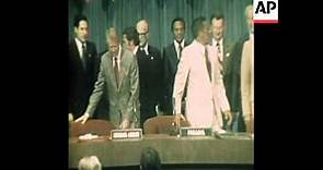 SYND 17 6 78 PRESIDENT CARTER ARRIVES TO SIGN TREATY