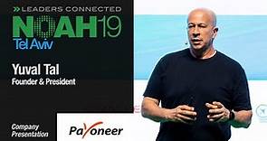 Yuval Tal, Payoneer - NOAH19 Tel Aviv