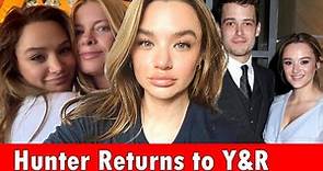 What is Hunter King doing now, Returns to Y&R?