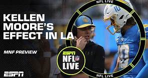 OC Kellen Moore’s HUGE effect on the Chargers ⚡️ FULL MNF Week 7 PREVIEW | NFL Live