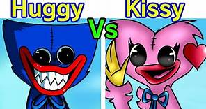Friday Night Funkin' Kissy Missy vs Huggy Wuggy Reanimated (Poppy Playtime) (FNF Mod/Hard/Horror)