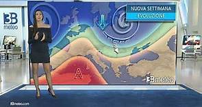 Tendenza meteo per l'inizio della prossima settimana