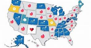 Mapping State-by-State Tech Trends: Most Popular Dating Apps