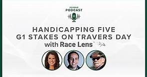 Handicap Five G1 Stakes on Travers Day using Race Lens