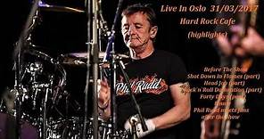 AC/DC`s Phil Rudd - Live In Oslo (highlights)