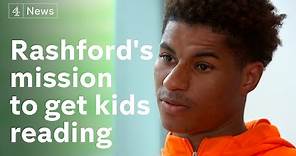 Marcus Rashford interview: ‘I want to give the next generation the opportunity to read’