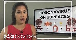 How long does the coronavirus stay on certain surfaces?