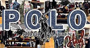 POLO RALPH LAUREN FACTORY OUTLET SHOPPING | TRY ON & HAUL | SHOP WITH ME‼️