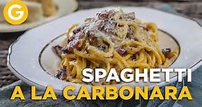 El MEJOR SPAGHETTI a la CARBONARA 🍝 Tradicional receta ITALIANA por Julieta Oriolo | El Gourmet