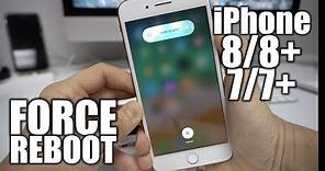 How to Force Reboot/Restart iPhone 8/8+/7/7+ - Frozen Screen Fix