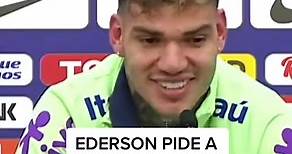 EDERSON PIDE A ANCELOTTI PARA BRASIL 💼🇧🇷 #fyp #futbol #brasil #seleccionbrasil #ederson #ancelotti