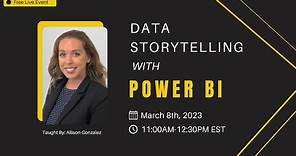 Power BI Data Storytelling [Full Course]