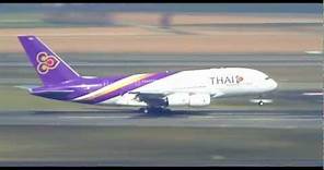 Exclusif - Vol inaugural A380-800 THAI sur la ligne PARIS-BANGKOK