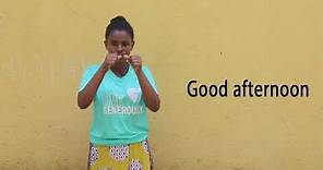 Learn Ethiopian Sign Language: Important Phrases