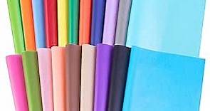 Shindel 120 Sheets Colorful Tissue Paper, Tissue Paper Bulk 19.7 x 13.8 Inch Gift Wrapping Paper for DIY Crafts Gift Box Wrapping 20 Colors