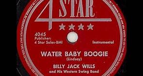 Billy Jack Wills & His Western Swing Band "Water Baby Boogie"