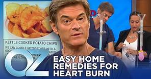 At Home Heart Burn Remedies | Oz Health