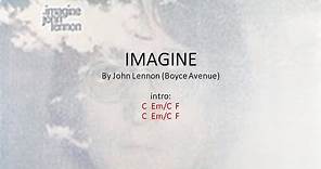 Imagine by John Lennon - Easy acoustic chords and lyrics