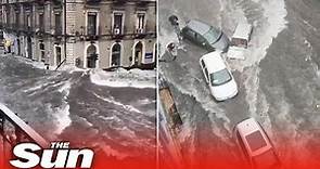 Deadly floods batter Sicily as extreme weather hits Italy