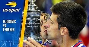 Novak Djokovic vs Roger Federer Full Match | US Open 2015 Final