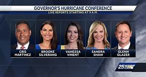 WPBF 25 Meteorologists to attend Governor's Hurricane Conference