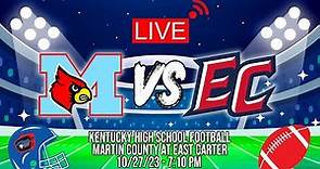 East Carter vs Martin County | High School Football | LIVE | KOOL TV | 10/27/23