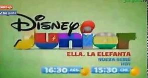 Disney junior latino Ella la elefanta (Estreno) junio 2014