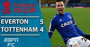 Everton outlasts Tottenham in 9-GOAL THRILLER! | ESPN FC FA Cup Highlights