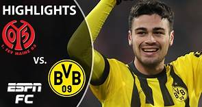 🚨 Gio Reyna with another late winner 🚨 Mainz vs. Borussia Dortmund | Bundesliga Highlights | ESPN FC