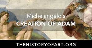 Creation of Adam by Michelangelo