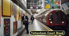 Tube Station Tottenham Court Road - London 🇬🇧 - Walkthrough 🚶