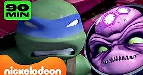 TMNT: Las Tortugas Ninja | Las mejores escenas de pelea de las Tortugas Ninja 💥 | Nickelodeon