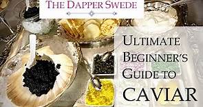 Ultimate beginners guide to CAVIAR! Learn about caviar, how to eat and speak about it like an expert