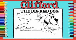 How To Color | Clifford the Big Red Dog | Markers