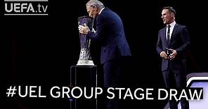 UEFA Europa League Group Stage draw 2022/23
