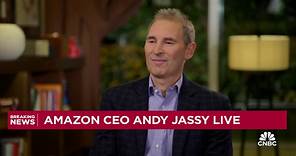 Amazon CEO Andy Jassy: People are still buying, but they are being careful about what they shop for