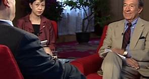 Former Chinese President Jiang Zemin in 2000 on 60 Minutes