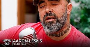 Aaron Lewis - Folded Flag (Acoustic) // Country Rebel HQ Session