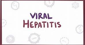 Viral hepatitis (A, B, C, D, E) - causes, symptoms, diagnosis, treatment & pathology