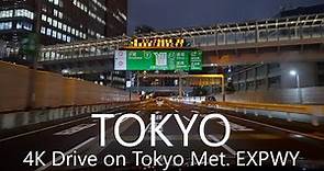 4K Tokyo Met. EXPWY Night Drive Rainbow Bridge - C1(Inner LP) - Haneda Airport 2021/5 首都高夜景ドライブ