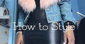 How To Style | Faux Leather Mini Skirt | OnlyRemedy