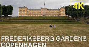 COPENHAGEN | Frederiksberg Palace Gardens (Frederiksberg Have) | 4K Walk