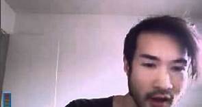 Kenji Chan livechat on Tinychat 13/04/12 (Part 1.)