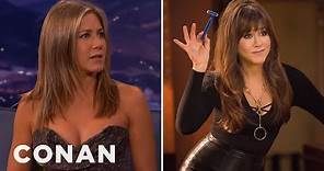 Jennifer Aniston's Risqué Necklace | CONAN on TBS