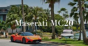 Sentosa Cove property tour in the Maserati MC20 | Boulevard