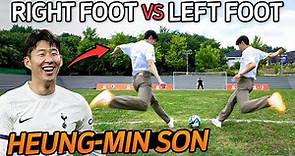 Heung Min-Son’s Right Foot vs Left Foot… Who Wins?